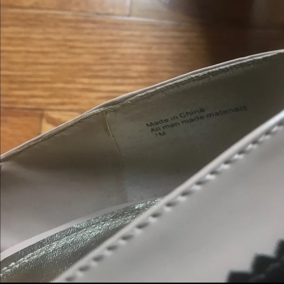 Bakers Colorblock Tan & Black High Platform Heels - Picture 6 of 8